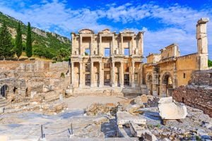 Ephesus ancient city in Turkey