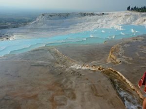 Pamukkale travertines in Turkey