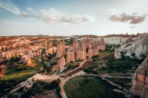 Love Valley in Cappadocia